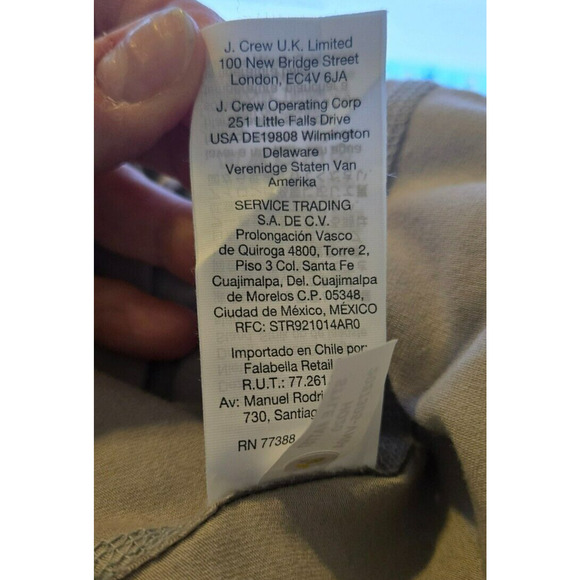 J Crew Size Small Womens 7/8 Leggings Athletic Pants Gray Camo - Picture 4 of 5